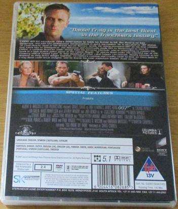 007 CASINO ROYALE DVD [BBOX 8]