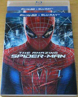 THE AMAZING SPIDER-MAN BLU RAY 3D + BLU RAY [BLU RAY SHELF]