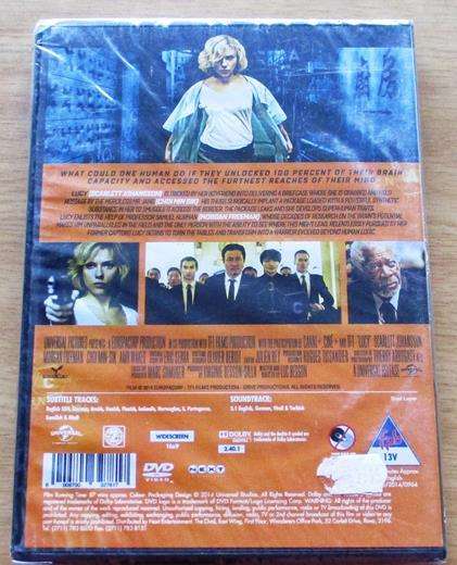 LUCY Scarlet Johansson DVD [BBOX 9]