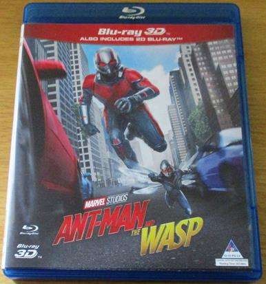 ANT-MAN and THE WASP BLU RAY 3D + BLU RAY Paul Rudd [BLU RAY SHELF]