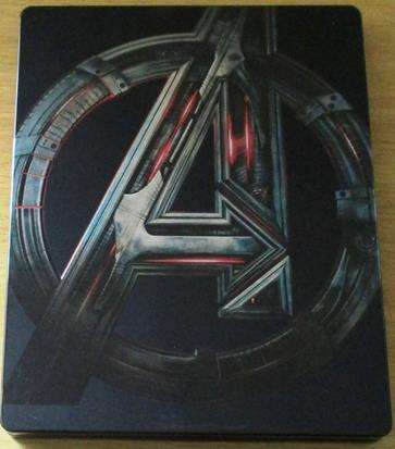 THE AVENGERS Age of Ultron BLU RAY Steelbook [BLU RAY SHELF]