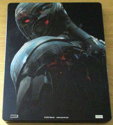 THE AVENGERS Age of Ultron BLU RAY Steelbook [BLU RAY SHELF]