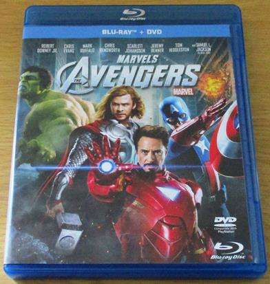 THE AVENGERS BLU RAY + DVD [BLU RAY SHELF]