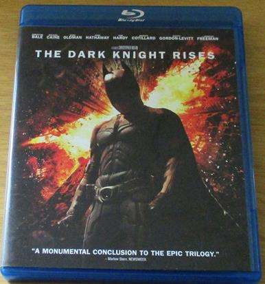 THE DARK KNIGHT RISES BLU RAY [BLU RAY SHELF]
