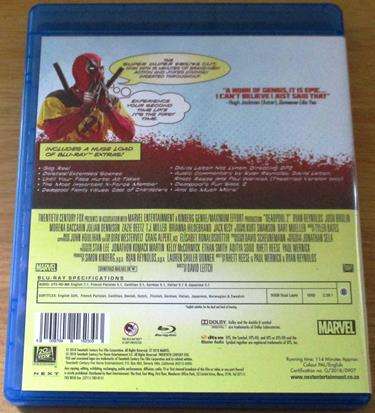 DEADPOOL 2  2xBLU RAY [BLU RAY SHELF]