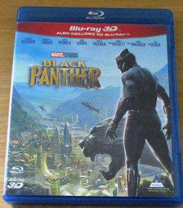 BLACK PANTHER BLU RAY 3D + BLU RAY [BLU RAY SHELF]