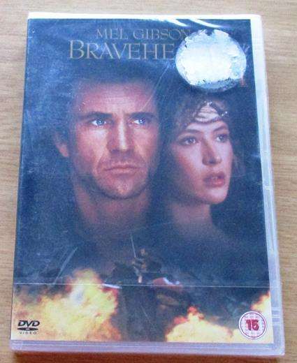 BRAVEHEART Mel Gibson DVD [BBOX 9]
