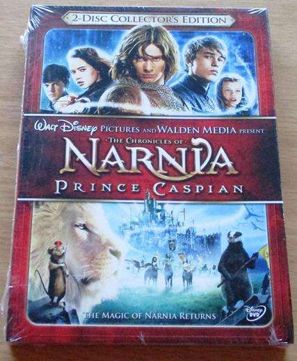 THE CHRONICLES OF NARNIA Prince Caspian 2 Disc Collector's Edition DVD [BBOX 9]