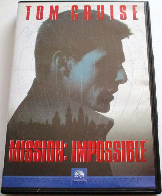 MISSION: IMPOSSIBLE Tom Cruise DVD [BBOX 3]