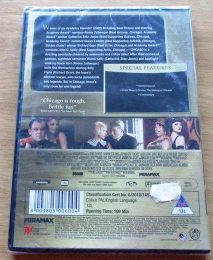 CHICAGO DVD [BBOX 9]