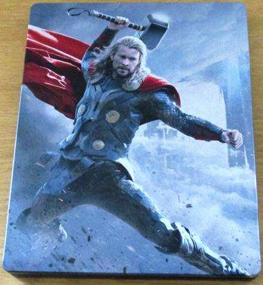THOR The Dark World Steelbook BLU RAY [BLU RAY SHELF]