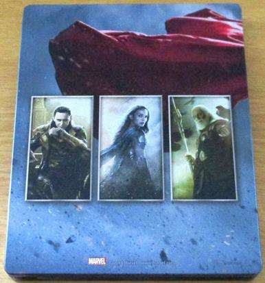 THOR The Dark World Steelbook BLU RAY [BLU RAY SHELF]