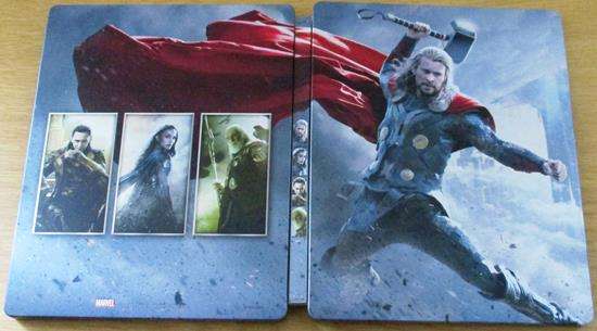 THOR The Dark World Steelbook BLU RAY [BLU RAY SHELF]