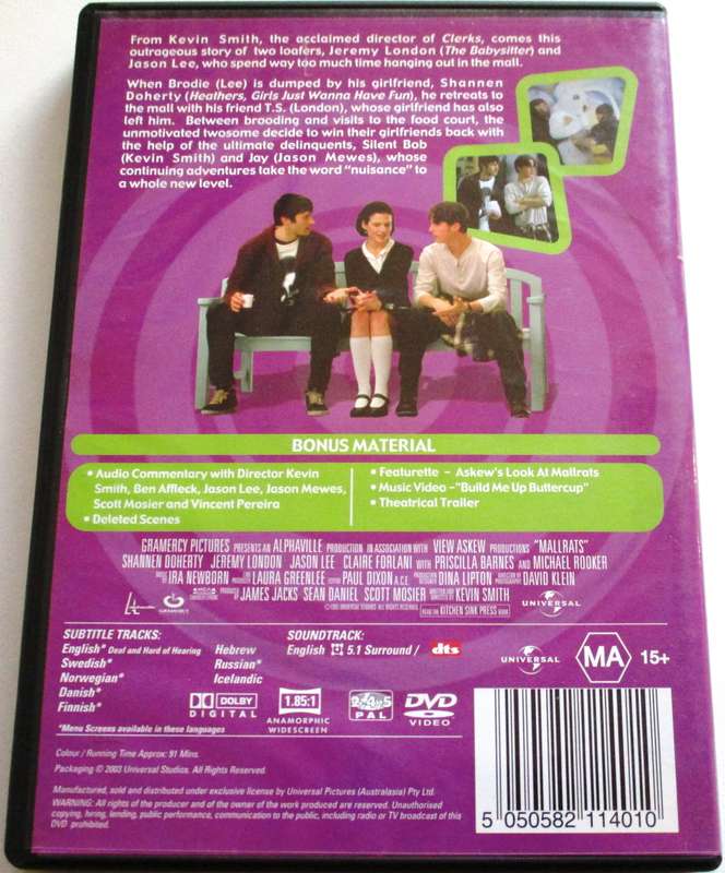 MALLRATS DVD [BBOX 3]