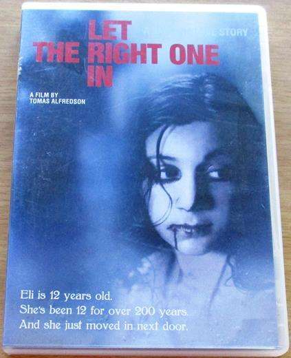 LET THE RIGHT ONE IN A Vampire Love Story DVD  [BBOX 2] Region 3