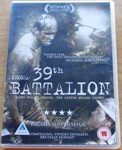 KOKODA: 39th BATTALLION DVD  [BBOX 2] Region 2