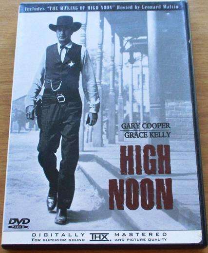 HIGH NOON Gary Cooper Grace Kelly DVD [BBOX 2] Region 1