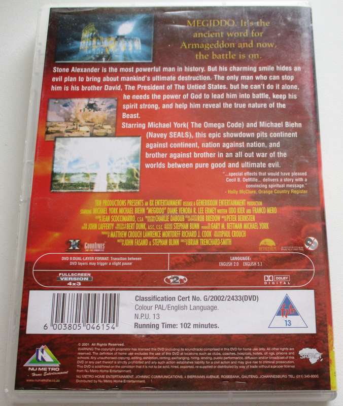 MEGIDDO In the Beginning, the End had a Name DVD [BBOX 5]