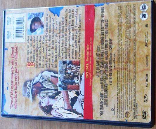 KING SOLOMON'S MINES DVD [BBOX 3] Region 1