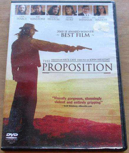 THE PROPOSITION DVD Guy Pearce John Hurt Emily Watson [BBOX 3] Region 2
