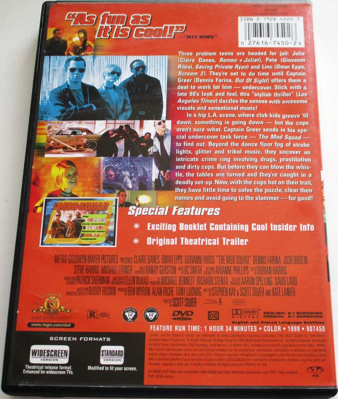 THE MOB SQUAD DVD [BBOX 5]