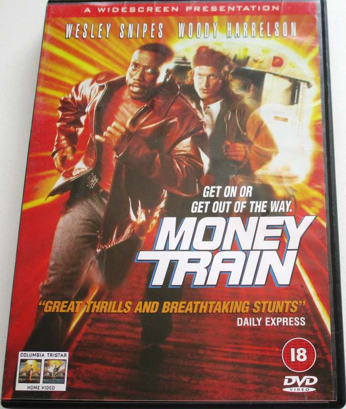 MONEY TRAIN Wesley Snipes Woody Harrelson DVD [BBOX 6]