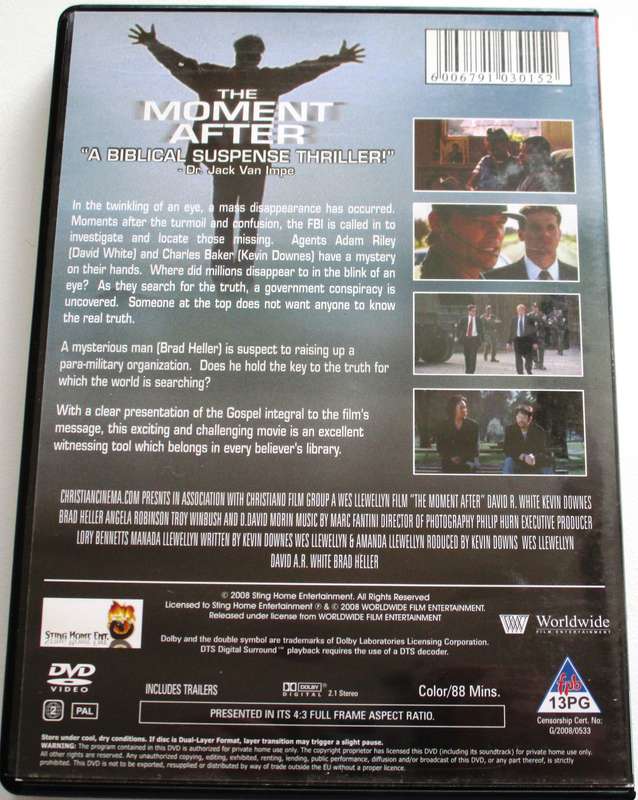 THE MOMENT AFTER David White DVD [BBOX 6]