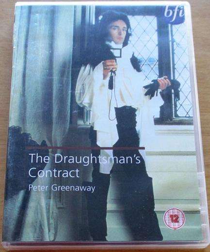 THE DRAUGHTSMAN'S CONTRACT Peter Greenaway DVD [BBOX 4] Region 2