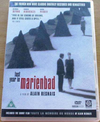 LAST YEAR IN MARIENBAD DVD [BBOX 4] Region 2