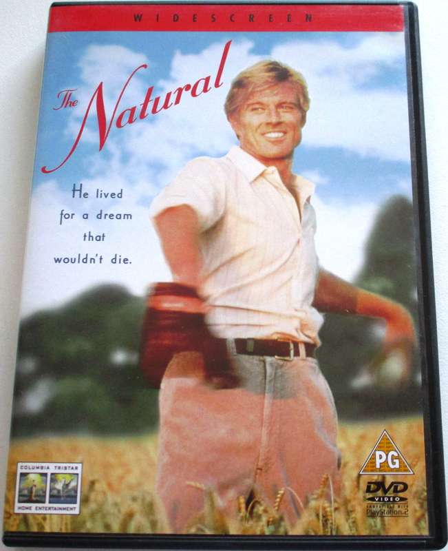 THE NATURAL Robert Duvall  Glenn Close DVD [BBOX 12]
