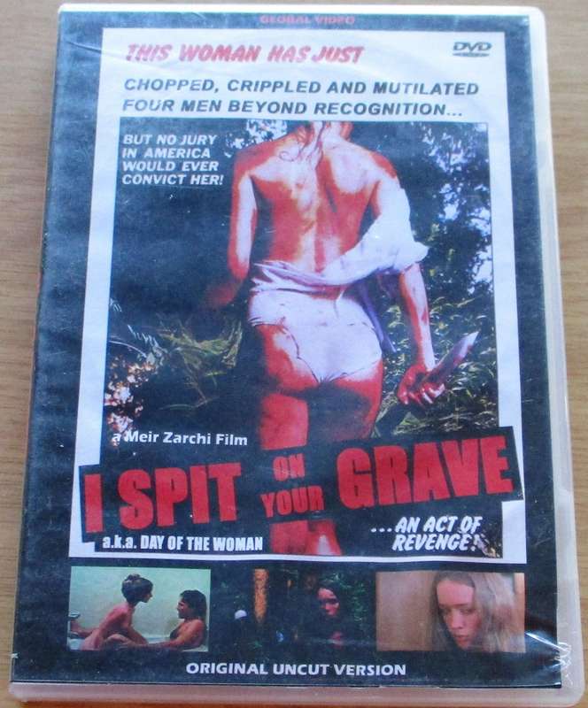 I SPIT ON YOUR GRAVE Original Uncut Version DVD [BBOX 4] Region 2