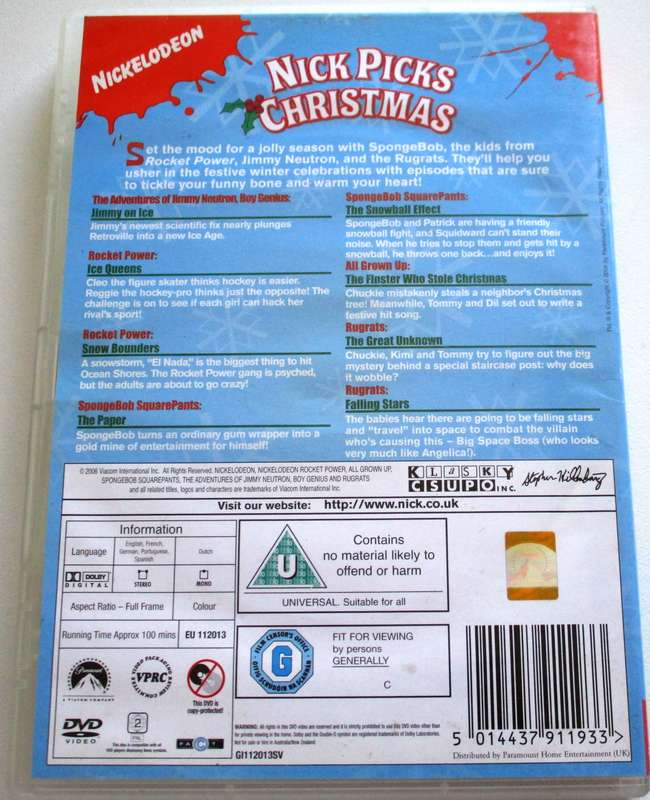 NICKELODEON NICK PICKS CHRISTMAS [BBOX 12]