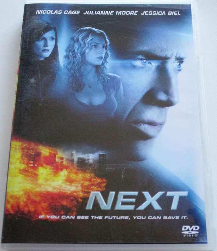 NEXT Nicholas Cage Julianne Moore Jessica Biel DVD [BBOX 13]