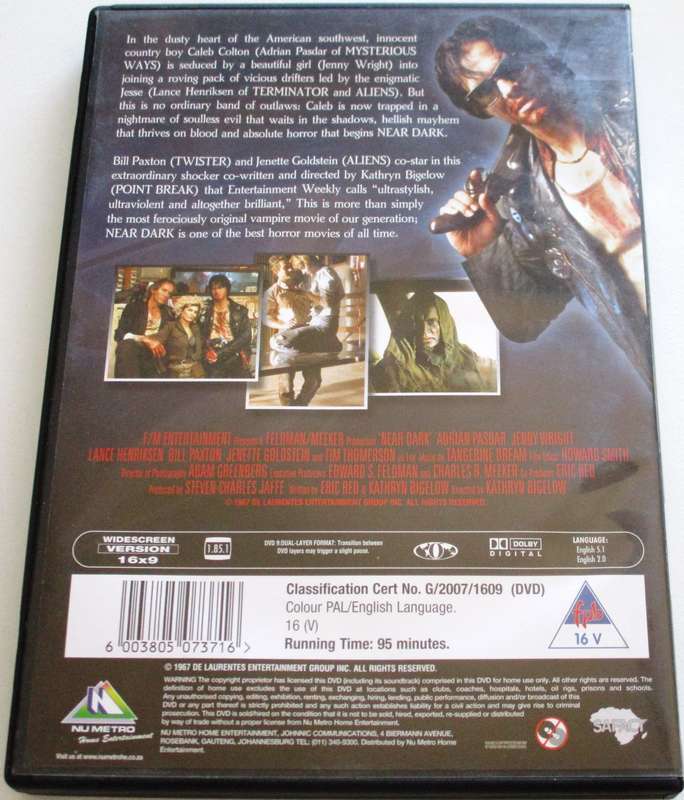 NEAR DARK DVD [BBOX 13]
