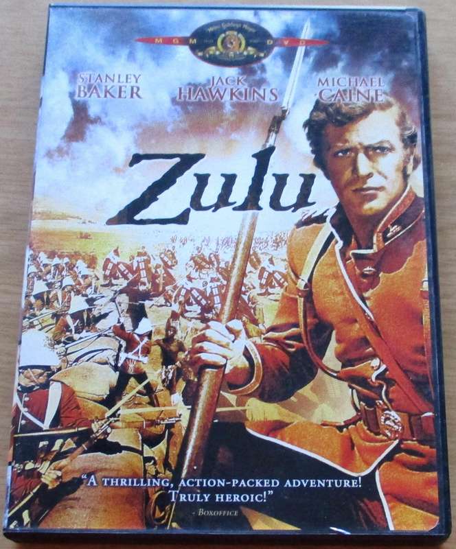 ZULU Michael Caine DVD [BBOX 5] Region 1