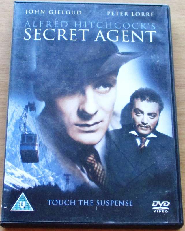 ALFRED HITCHCOCK'S SECRET AGENT DVD [BBOX 5] Region 2