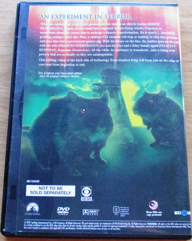 STEPHEN KING'S Golden Years DVD [BBOX 5] Region 2