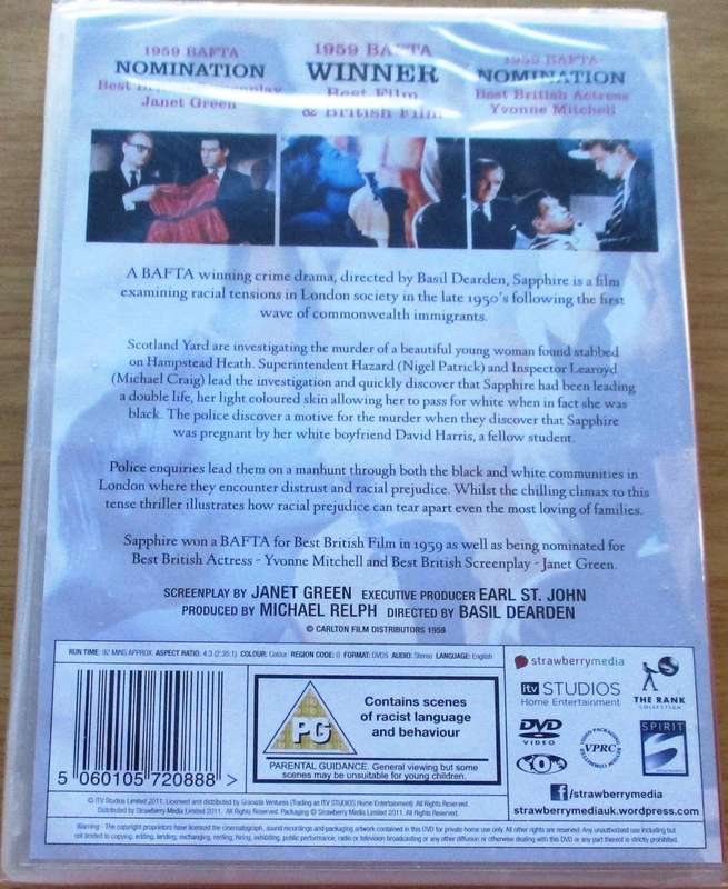 SAPPHIRE DVD [BBOX 5] Region free