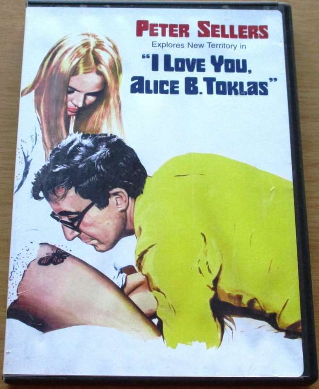I LOVE YOU, ALICE B. TOKLAS Peter Sellers DVD [BBOX 6] Region 1