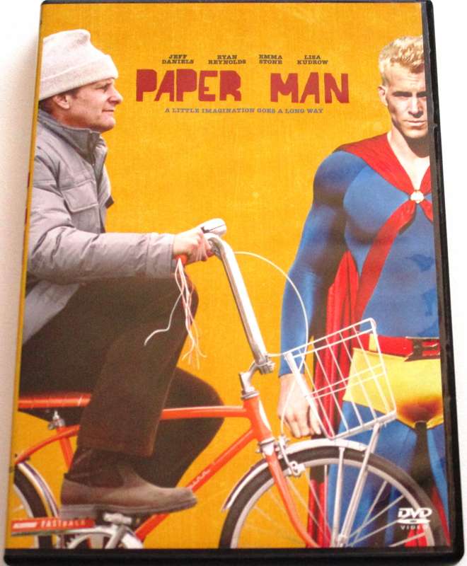 PAPER MAN Jeff Daniels DVD [BBOX 12]