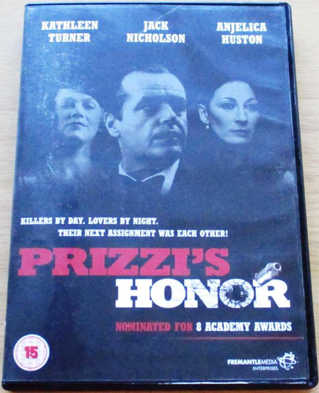 PRIZZI'S HONOR Kathleen Turner Jack Nicholson DVD [BBOX 6] Region Free