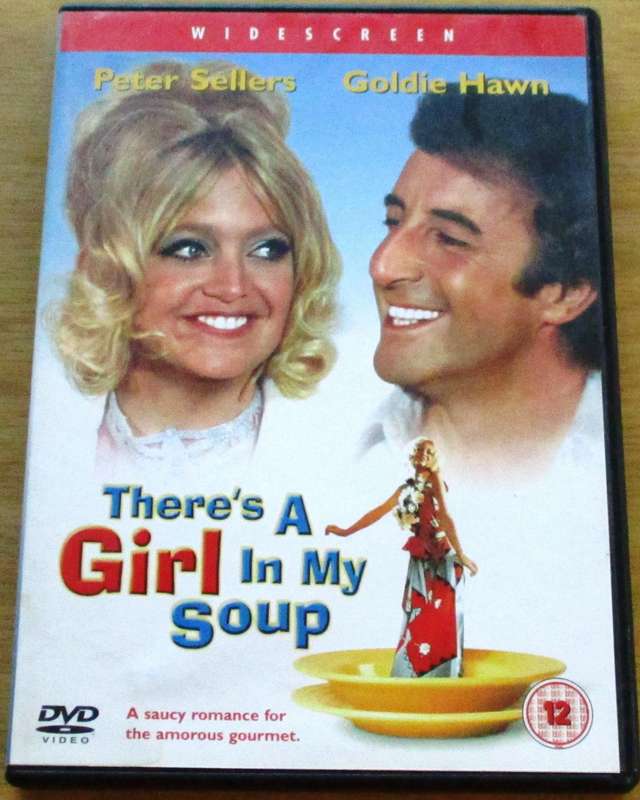 THERE'S A GIRL IN MY SOUP Peter Sellers Goldie Hawn DVD [BBOX 7] Region 2