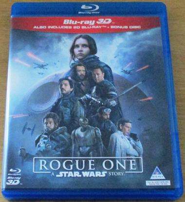 STAR WARS Rogue One BLU RAY 3D [BLU RAY SHELF]