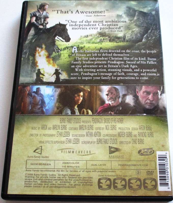 PEN DRAGON Sword of his Father DVD [BBOX 12]