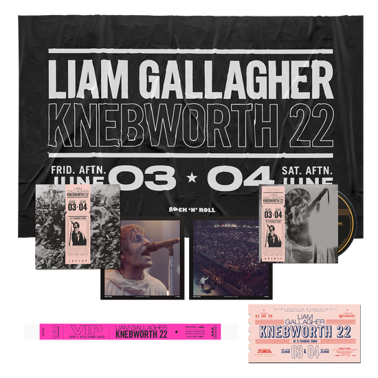 LIAM GALLAGHER Live at Knebworth 22 Deluxe Edition CD BOX SET