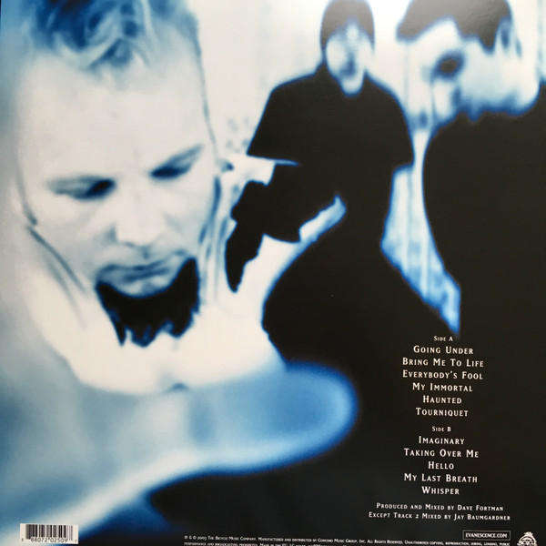 EVANESCENCE Fallen LP VINYL Record
