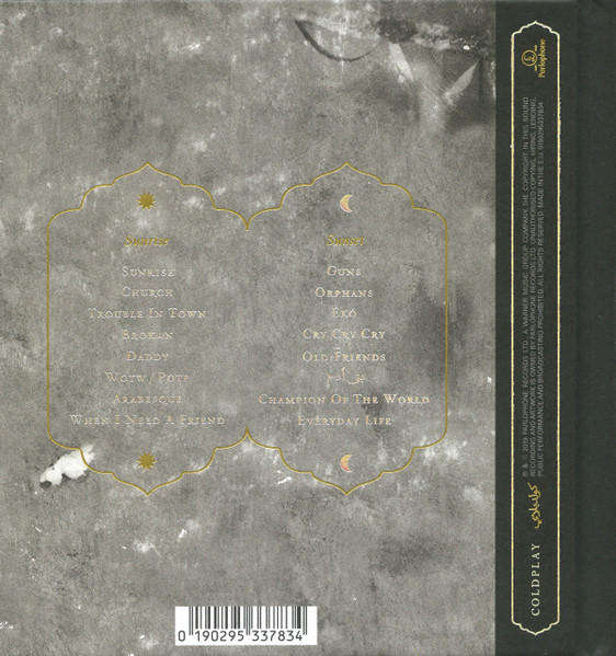 COLDPLAY Everyday Life CD