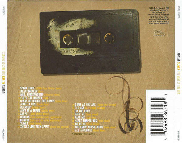 NIRVANA Sliver: Best of the Box CD