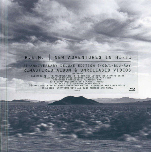 R.E.M. New Adventures In Hi-Fi 25th Anniversary 2xCD + BLU RAY