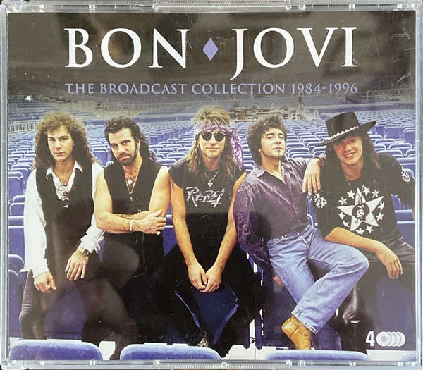 BON JOVI The Broadcast Collection 1984 - 1996 4xCD